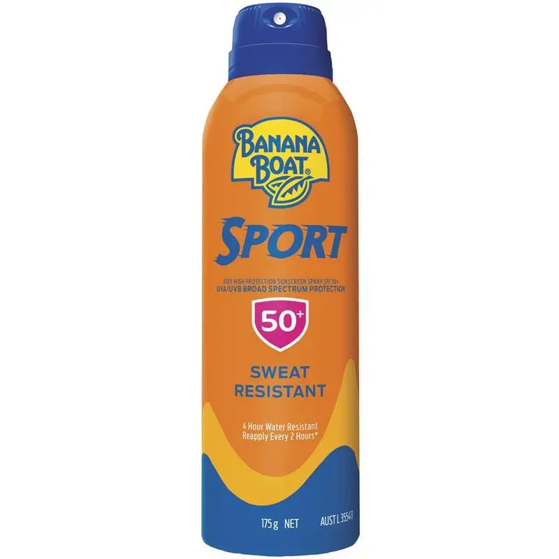 banana boat spf 50+ sport clear 175g banana boat spf 50+ sport clear 175g
