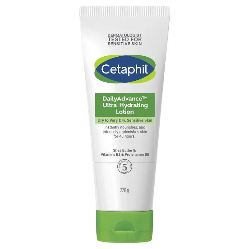 cetaphil daily advance ultra hydrating lotion 226g cetaphil daily advance ultra hydrating lotion 226g