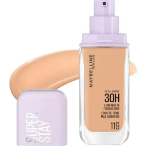 maybelline superstay lumi matte foundation 119