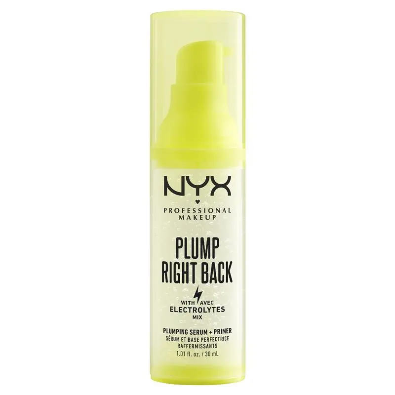 nyx plump right back plump serum n primer 01 nyx plump right back plump serum n primer 01