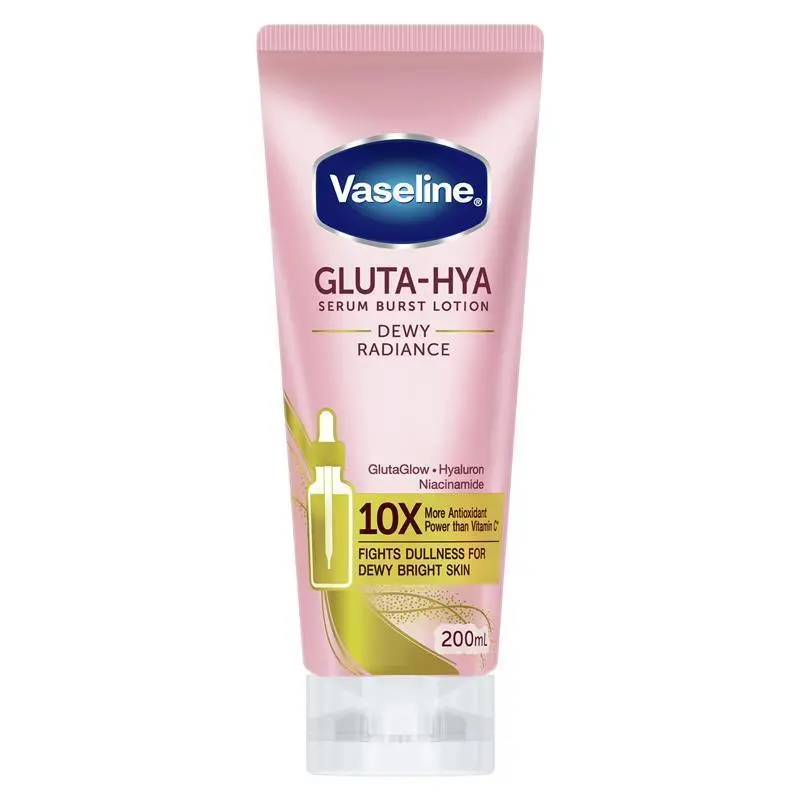 vaseline gluta hya serum boost lotion dewy radiance 200ml vaseline gluta hya serum boost lotion dewy radiance 200ml