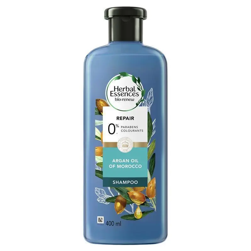 herbal essences bio:renew repair shampoo argan oil of morocco 400ml herbal essences bio:renew repair shampoo argan oil of morocco 400ml