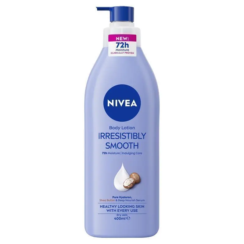 nivea irresistibly smooth body lotion 400ml nivea irresistibly smooth body lotion 400ml