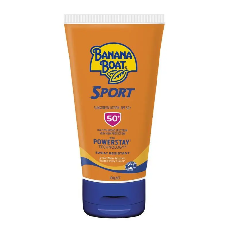 banana boat spf 50+ sport 100g tube banana boat spf 50+ sport 100g tube