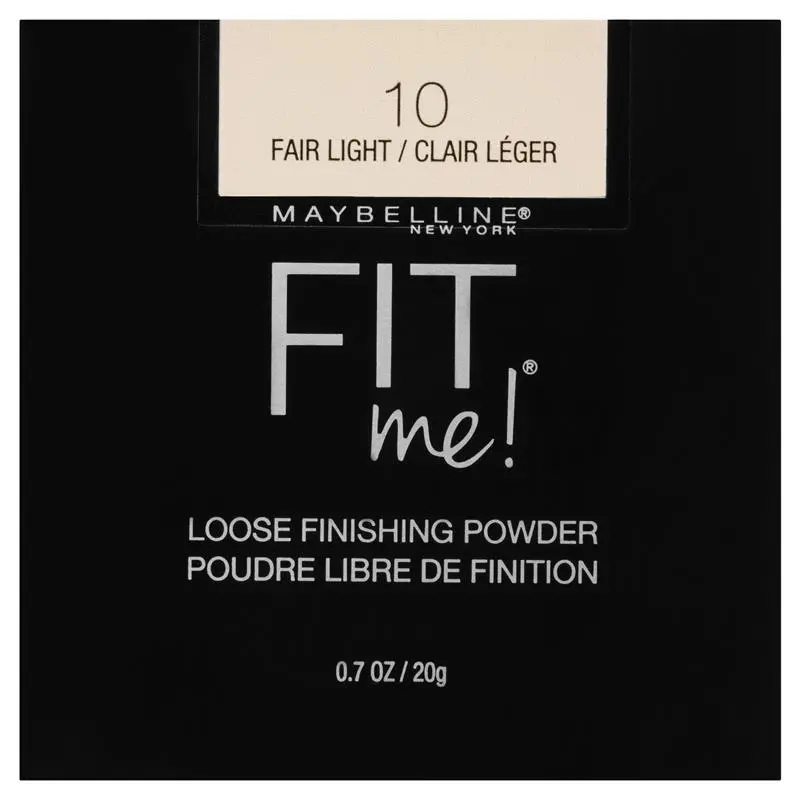 maybelline fit me loose finishing powder 10 fair light maybelline fit me loose finishing powder 10 fair light