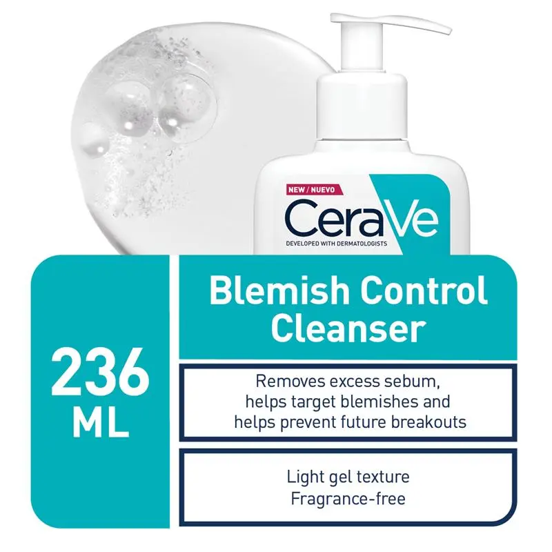 cerave blemish control cleanser 236ml cerave blemish control cleanser 236ml