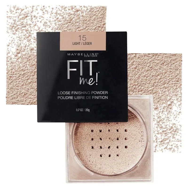 maybelline fit me loose finishing powder 15 light maybelline fit me loose finishing powder 15 light
