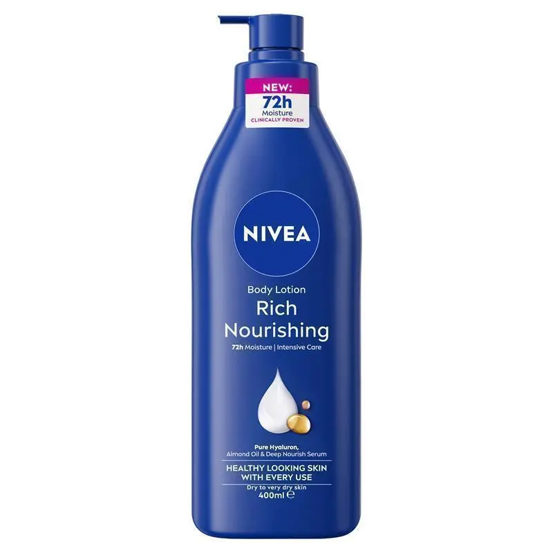 nivea rich nourishing body lotion 400ml nivea rich nourishing body lotion 400ml