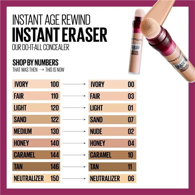 maybelline instant age rewind eraser multi use concealer maybelline instant age rewind eraser multi use concealer