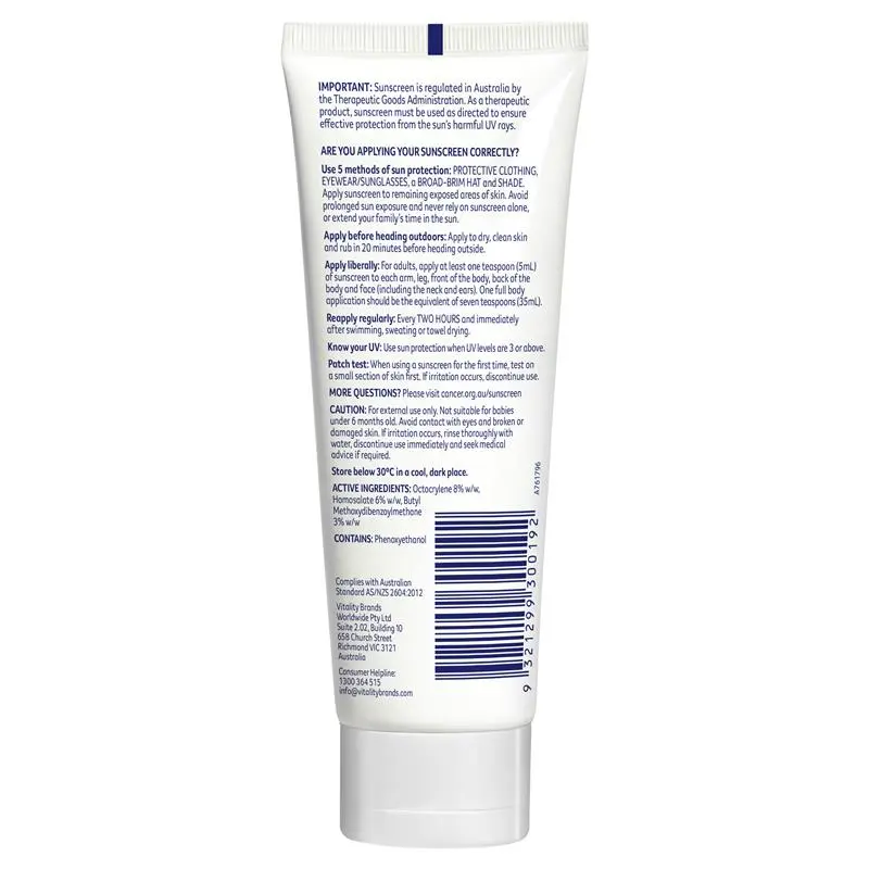 cancer council spf 50+ day wear face matte invisible 4hr water resistant 75ml tube cancer council spf 50+ day wear face matte invisible 4hr water resistant 75ml tube